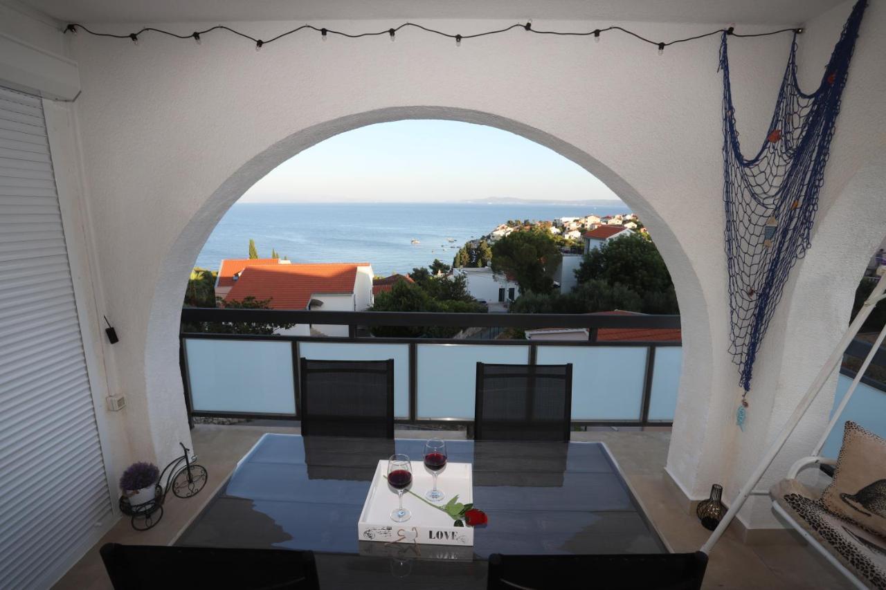 Apartment Relaxing Sea View, Okrug Gornji Esterno foto